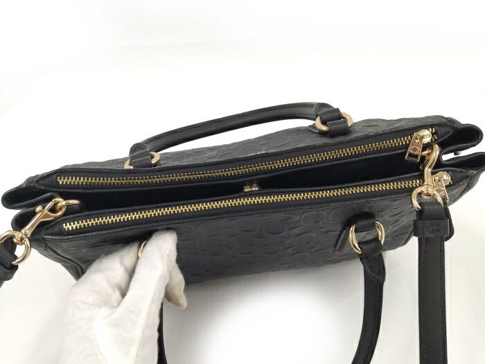 レザー ブラック