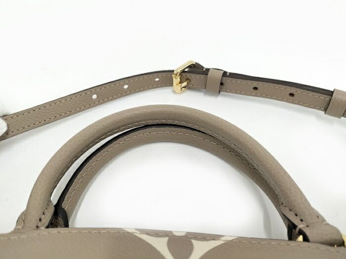 2WAYハンドバッグ モノグラムアンプラント