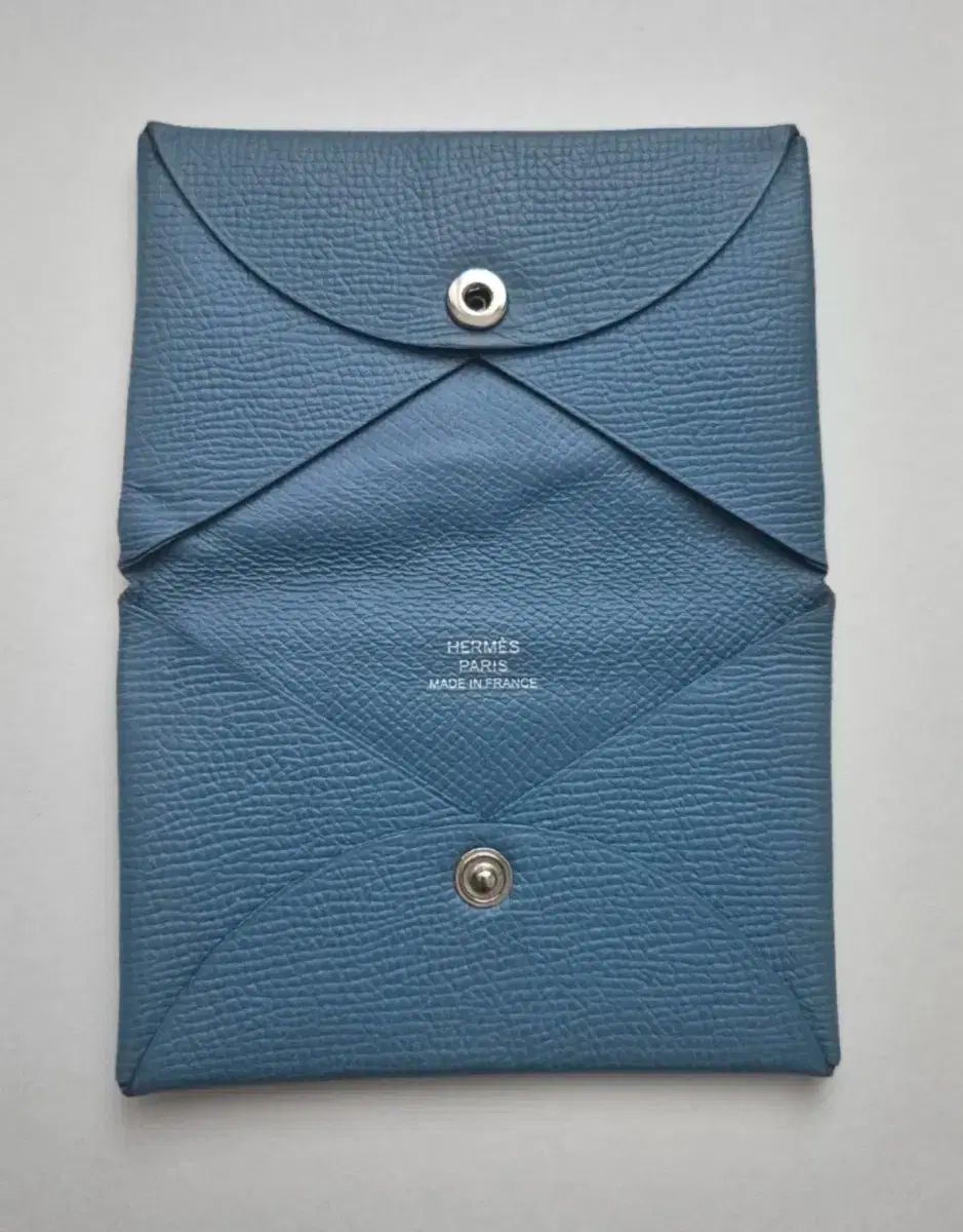 エルメス カルビ カードウォレット ブルー