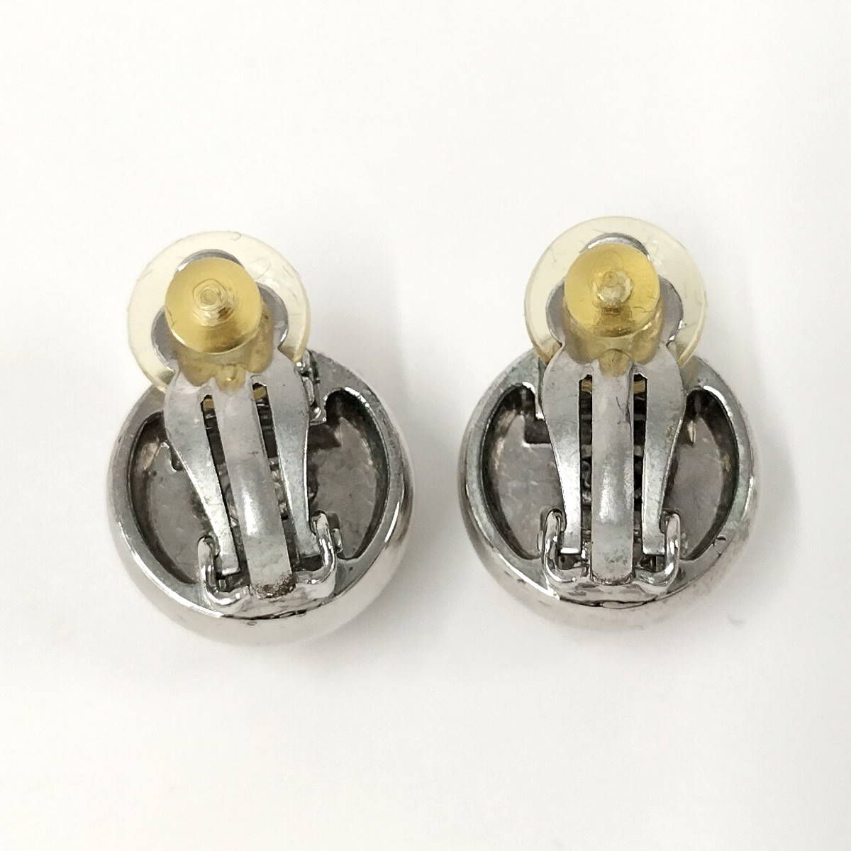 CHANEL イヤリング ココマーク GP シルバー 00 A