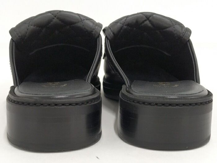 レザー ブラック