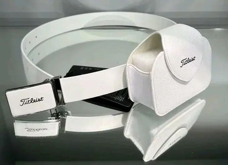 Titleist タイトリスト ゴルフ レディースベルト 白