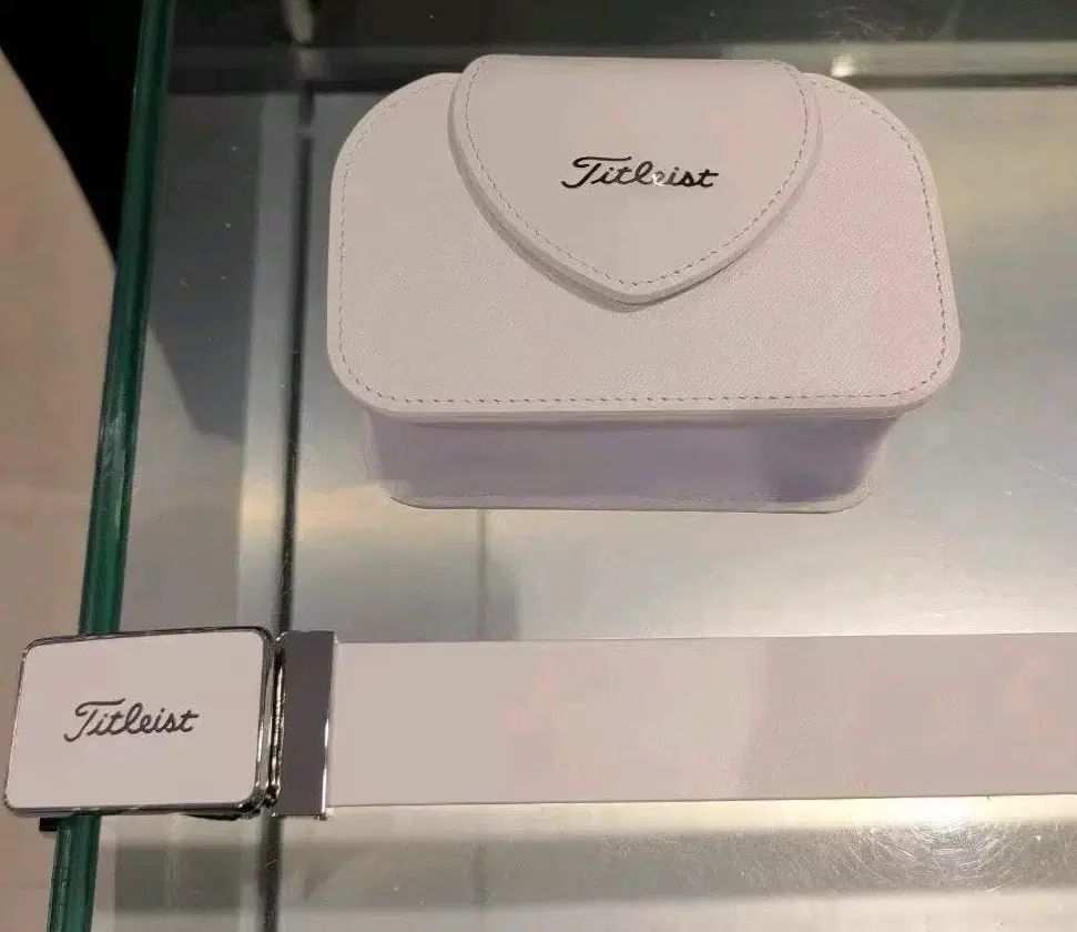 Titleist タイトリスト ゴルフ レディースベルト 白