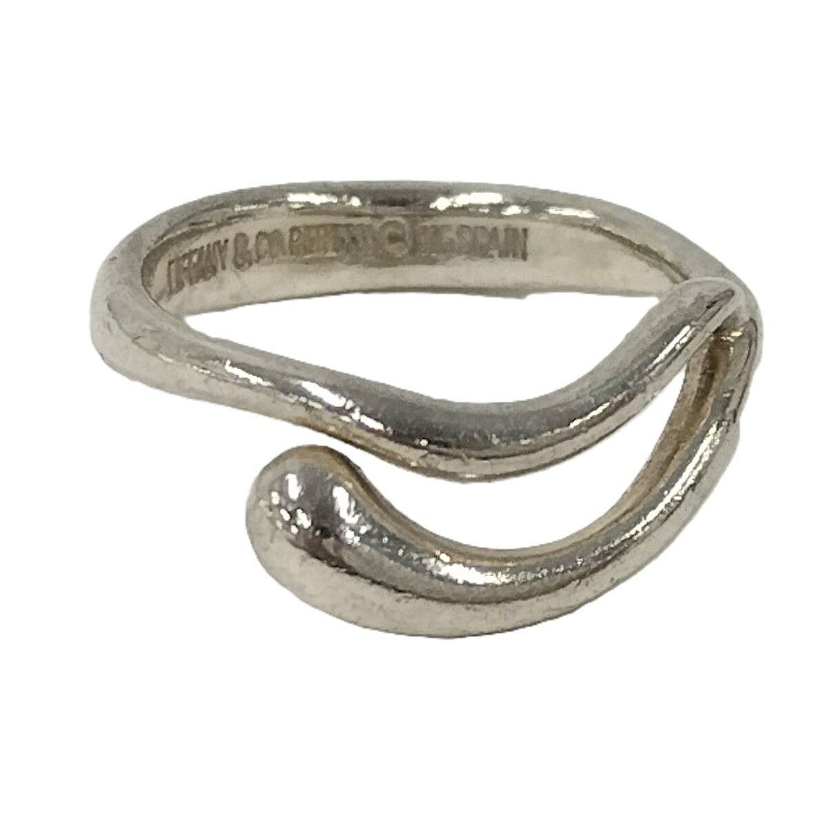 ✨希少・極美品✨Tiffany バングル ダブルティアドロップ SV925 Tiffany ダブルティアドロップ SV925シルバーバングルブレスレット