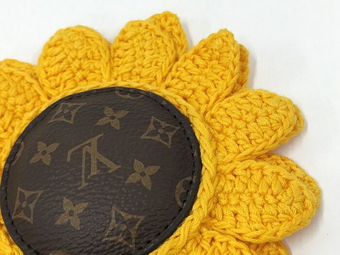 LOUIS VUITTON バッグチャーム サンフラワー クロシェ バックチャーム