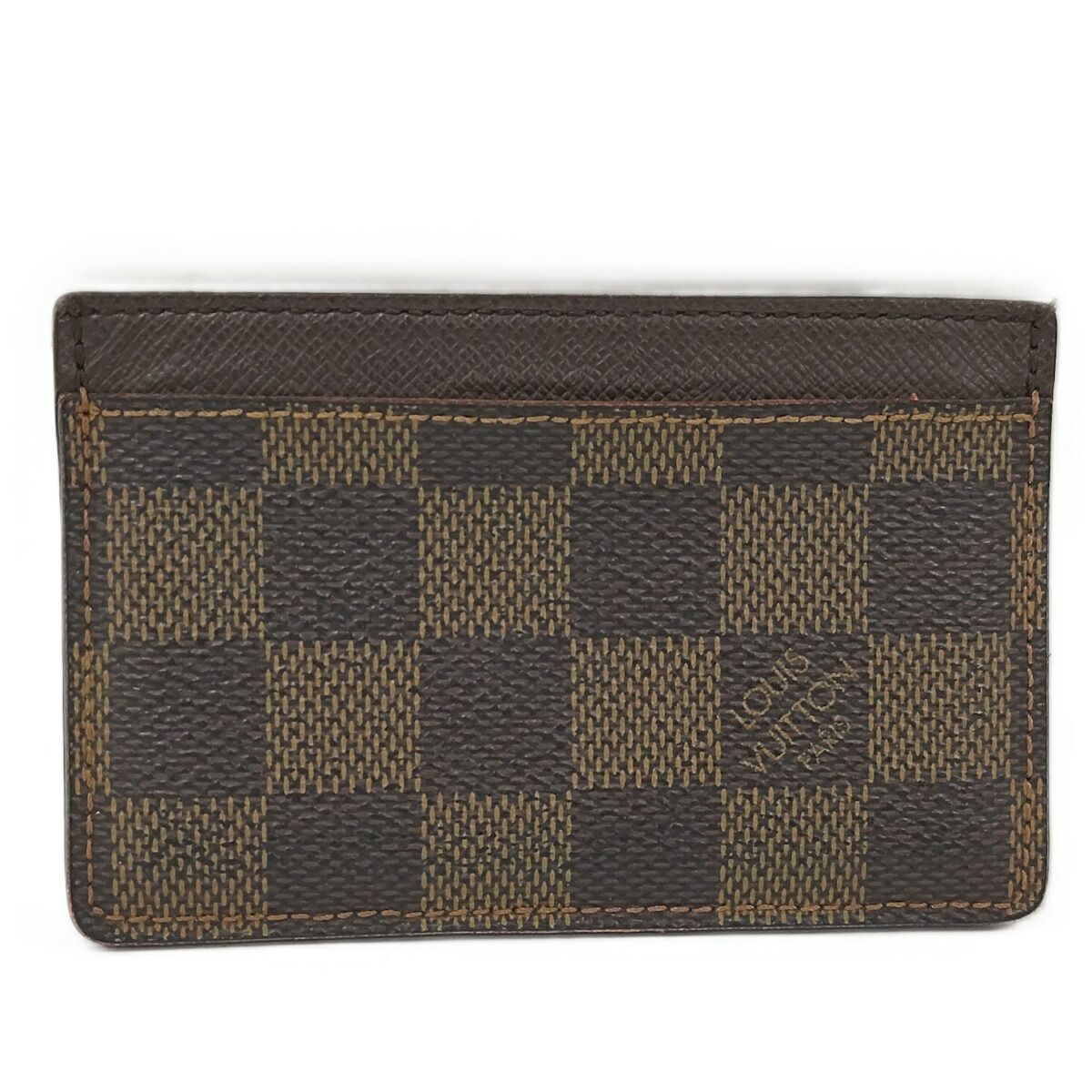 LOUIS VUITTON ポルト カルト サーンプル ダミエ エベヌ N61722