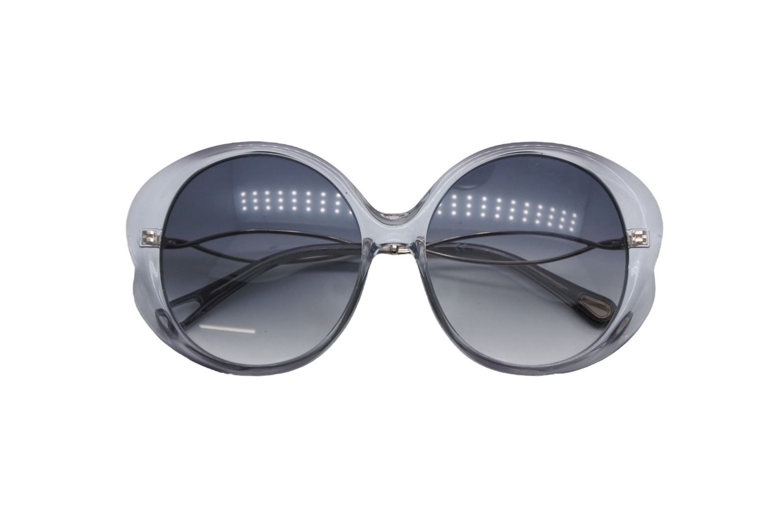 Chloe クロエ サングラス メガネ CE 741 SA 049 サイズ 58◻︎16 140 プラスチック ゴールド金具 ブラック 4 b 008091