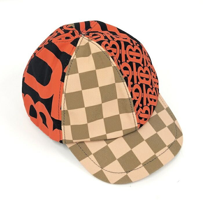 BURBERRY キッズ モンタージュプリント ベースボールキャップ 野球帽 キャンバス 表記サイズ 8Y 12Y