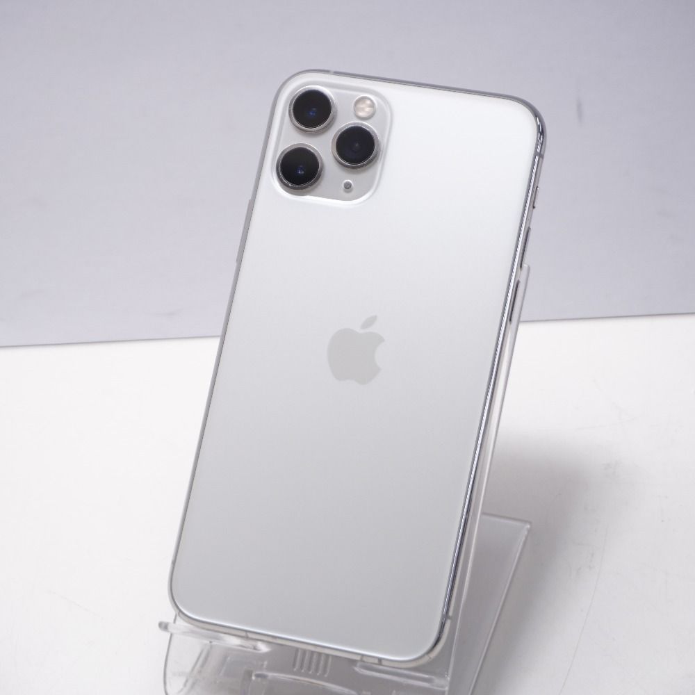 Apple iPhone 11 Pro 64GB シルバー SIMロック解除済み 傷あり - メルカリ