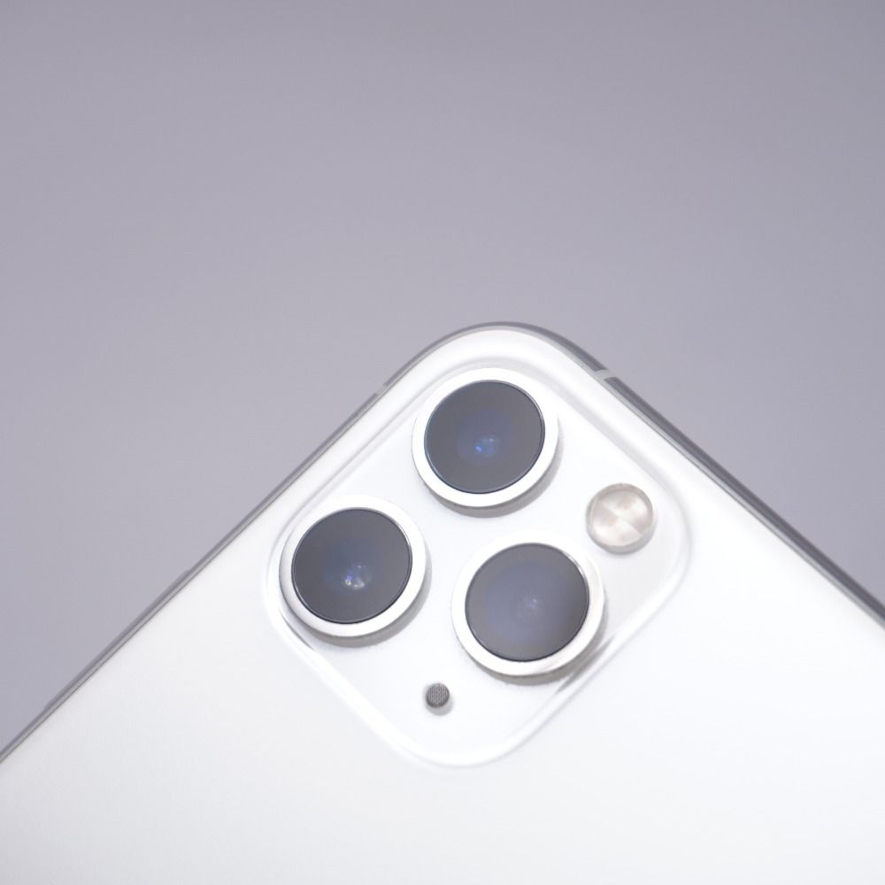 Apple iPhone 11 Pro 64GB シルバー SIMロック解除済み 傷あり - メルカリ