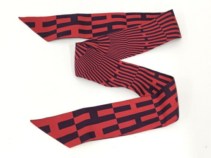 HERMES ツイリー スカーフ シルク100％