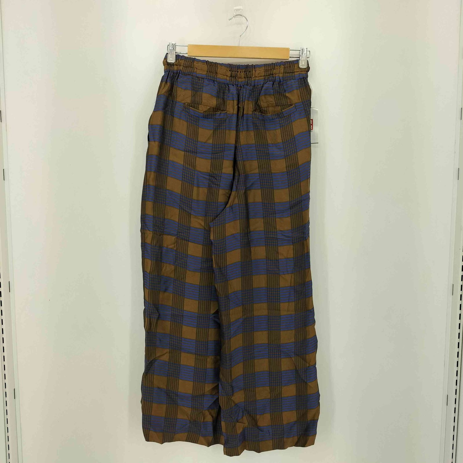 サクラ SACRA レーヨン チェック ストレート ストレート レディース JPN 38