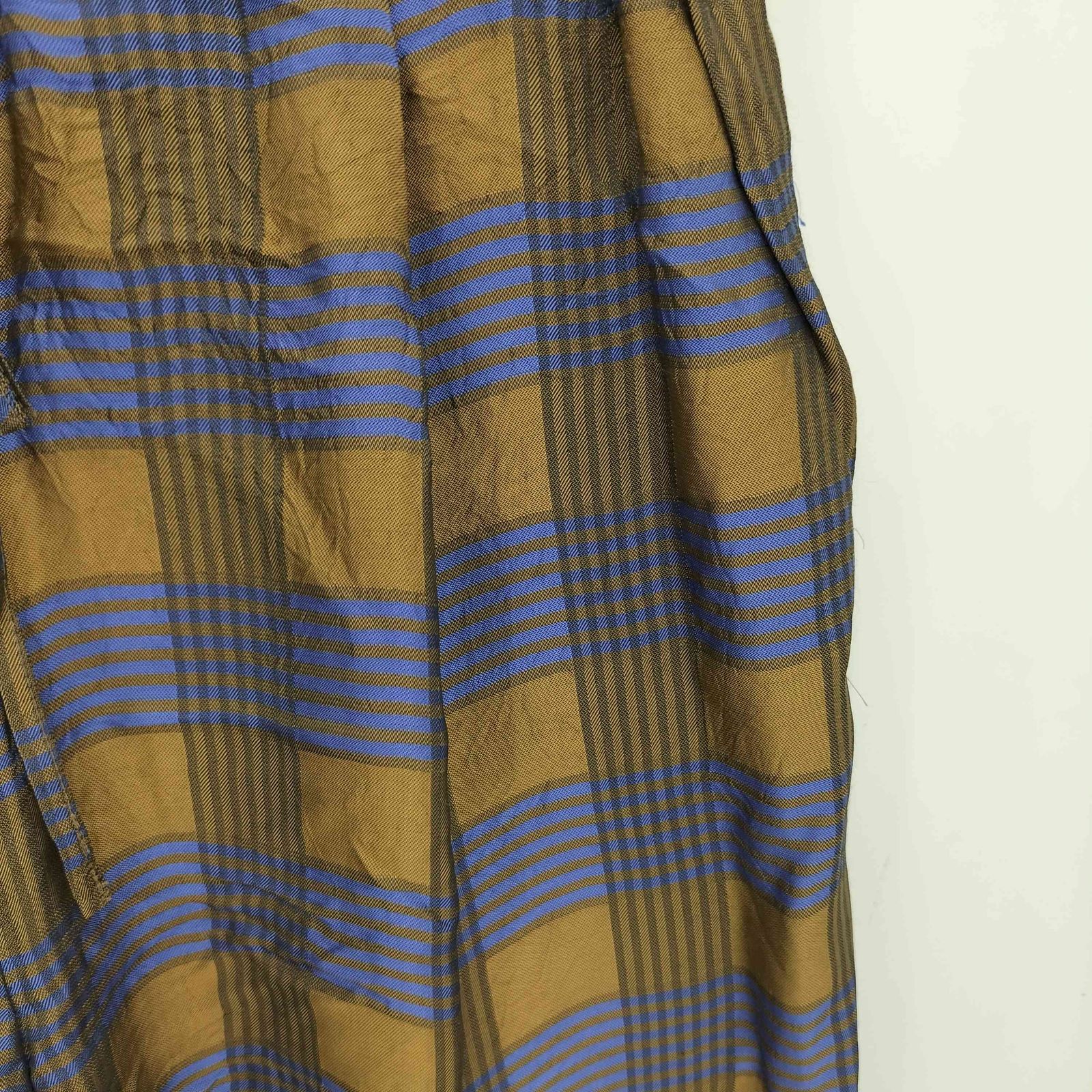  サクラ SACRA レーヨン チェック ストレート レディース JPN 38 その他 パンツ