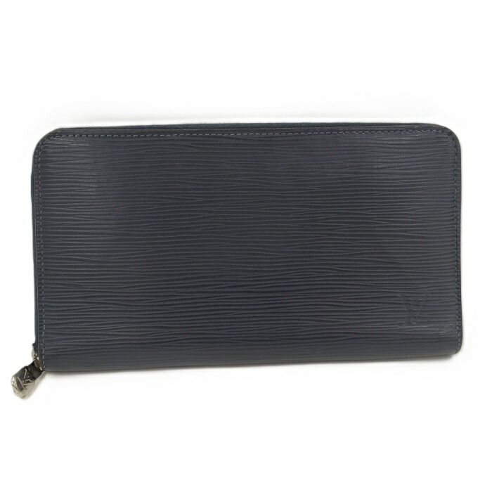 LOUIS VUITTON ジッピーオーガナイザー NM ラウンドファスナー長財布 エピ ブルーマリーヌ M62644