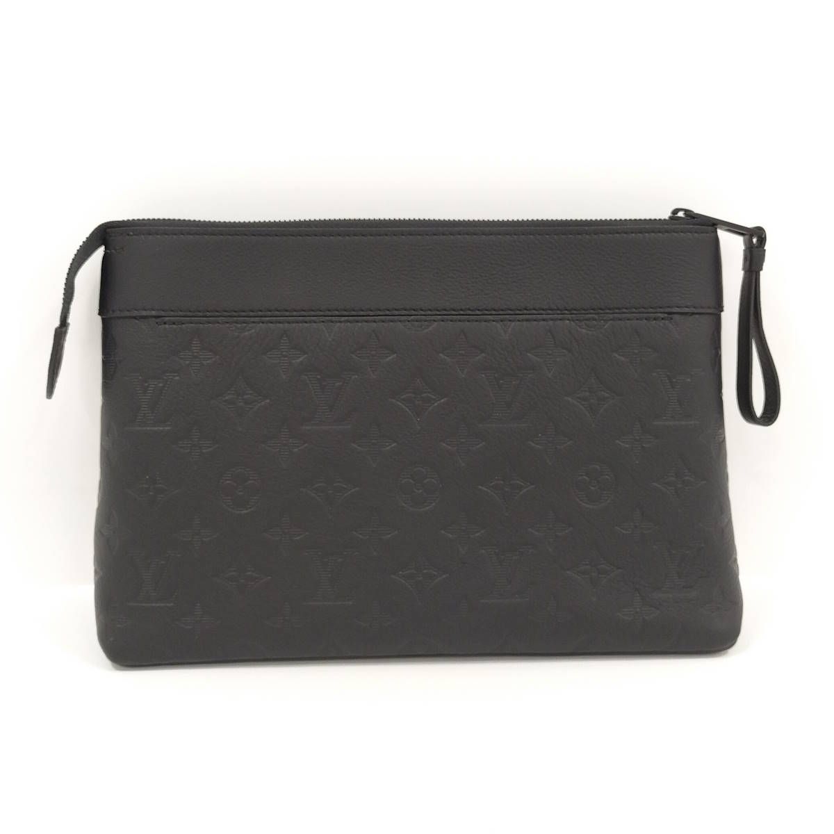 LOUIS VUITTON ヴォワヤージュ スープル クラッチバッグ モノグラム シャドウ M82545