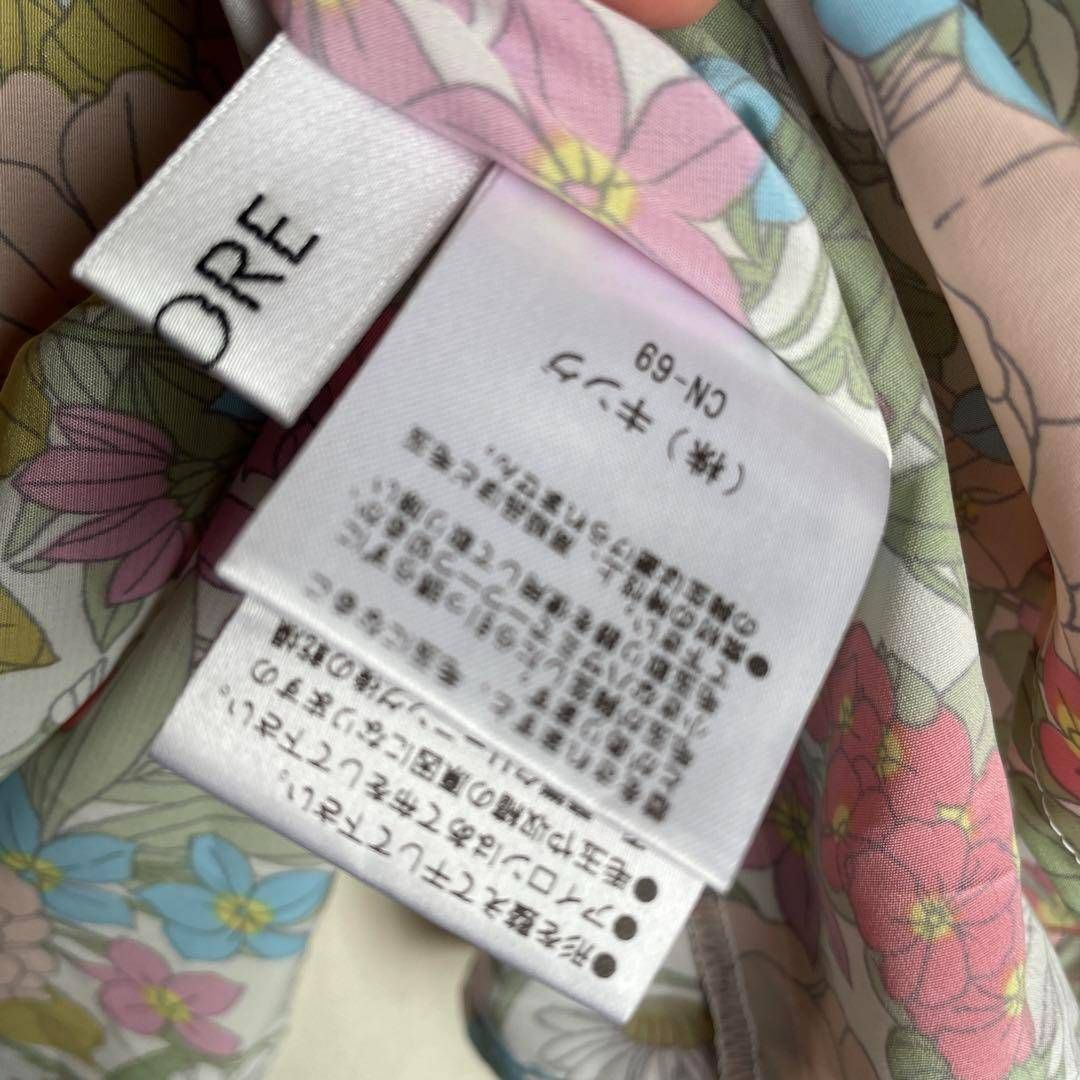 35 ピノーレ PINORE 花柄 総柄 ブラウス シャツ トップス ピンク 35 ピノーレ PINORE 花柄 総柄 ブラウス シャツ トップス ピンク