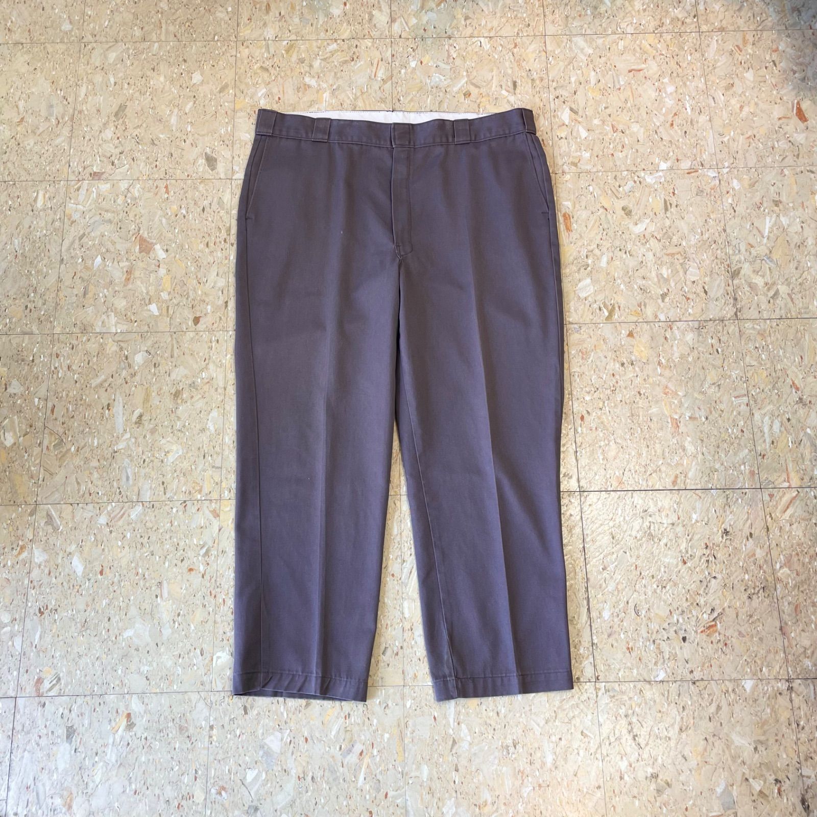 80s USA製 Dickies ブラック チビタグ ワークパンツ Dickies - Dickies 