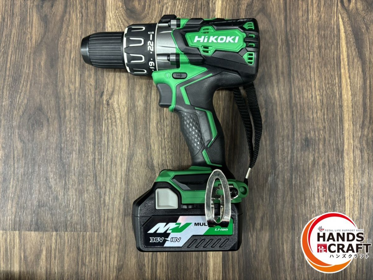 ♭ HiKOKI 13mmコードレスドライバドリル DS36DA 2XP DC36V バッテリ2個 充電器 ケース