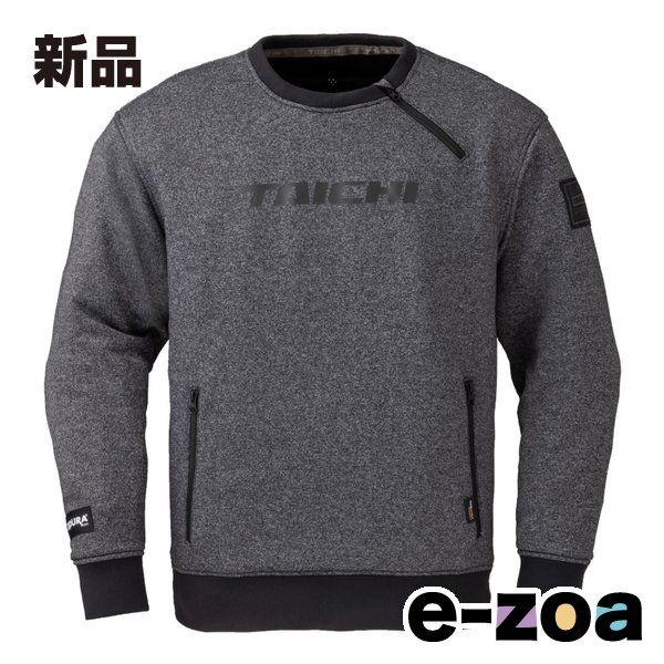 RS Taichi アールエスタイチ ＲＳＪ３４９ コーデュラ クルーネック ＬＯＧＯ ＣＨＡＲＣＯＡＬ Ｍサイズ 2621650