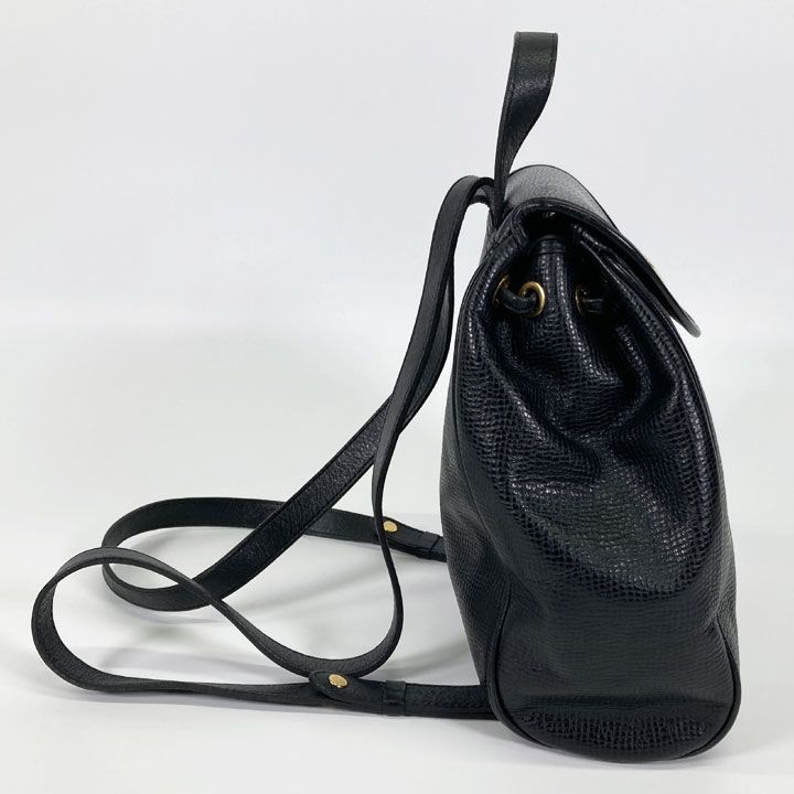 レザー ブラック