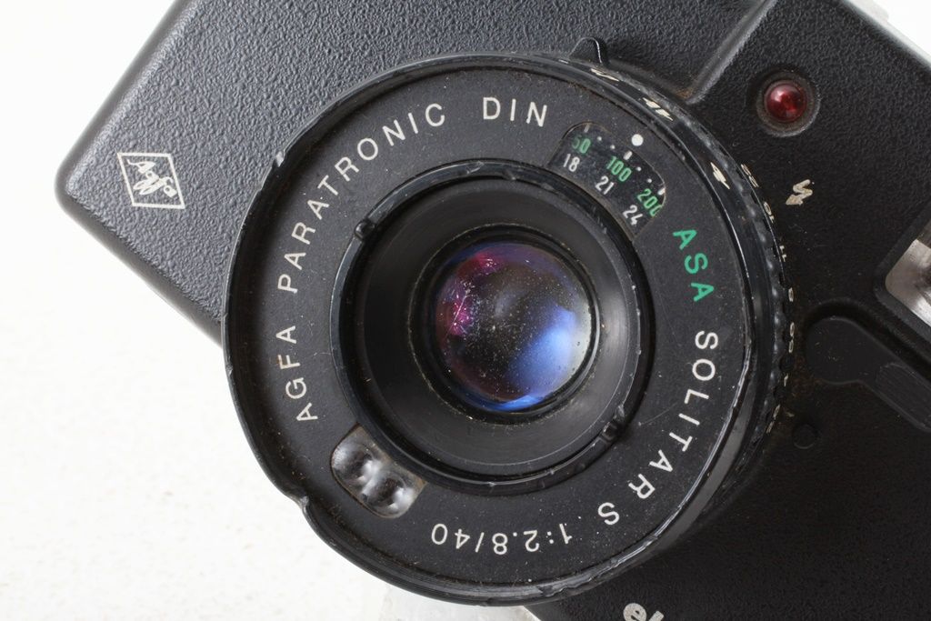 ジャンク品 AGFA アグファ OPTIMA 1035 SOLITAR S 40mm F2.8 フィルム