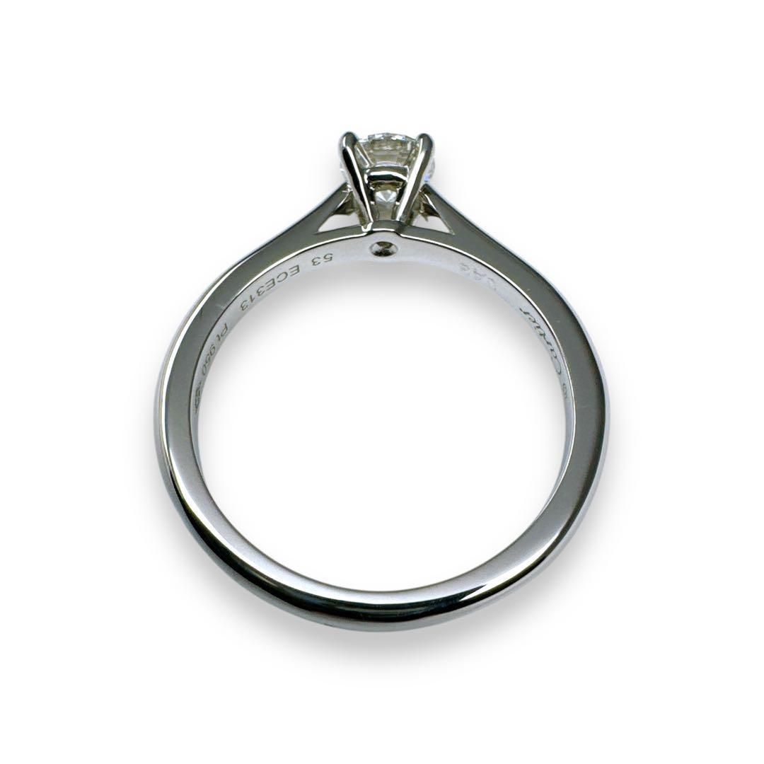 カルティエ リング ソリテール 1895 ダイヤ 0.43カラット 12.5号