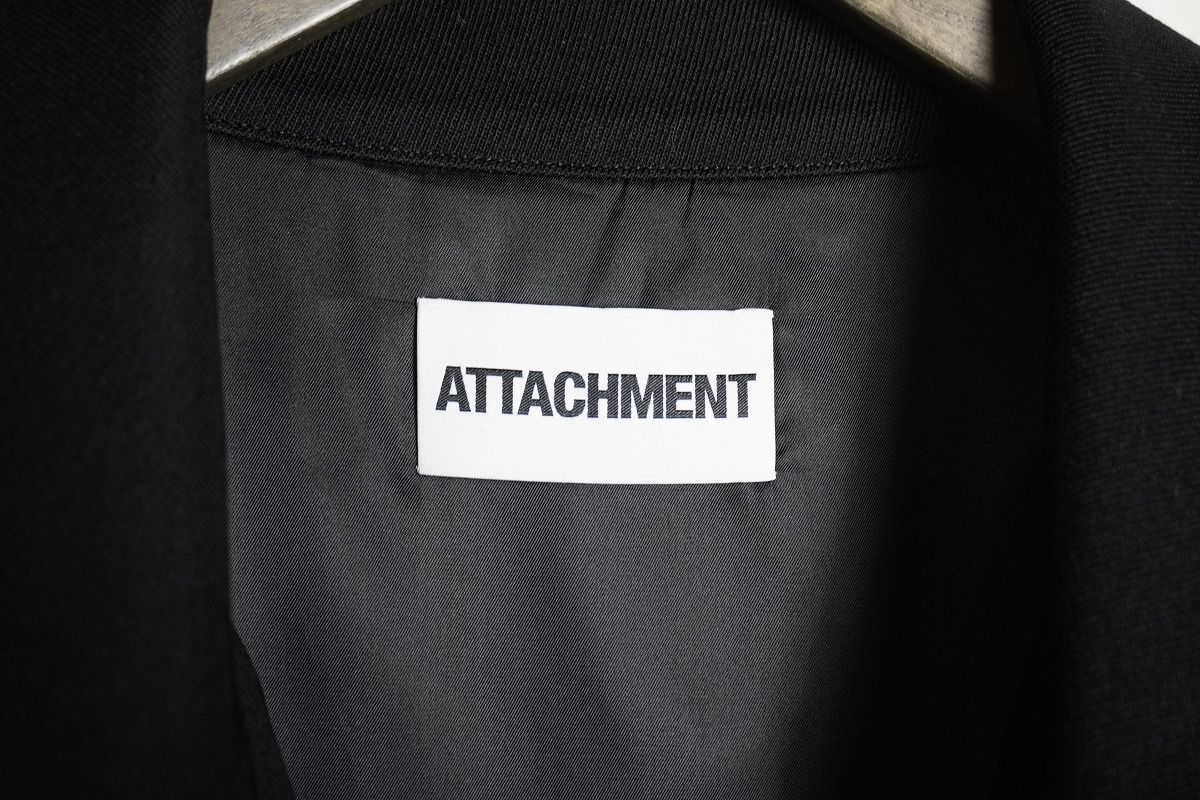 美品 24AW ATTACHMENT アタッチメント 2/48 WO KERSEY ZIP UP BOMBER 