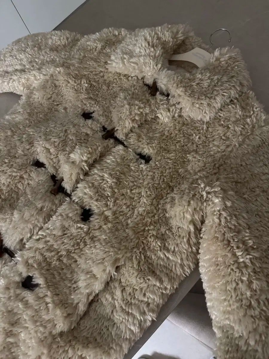 グリーンバター シアリング ダッフル ハーフ コート