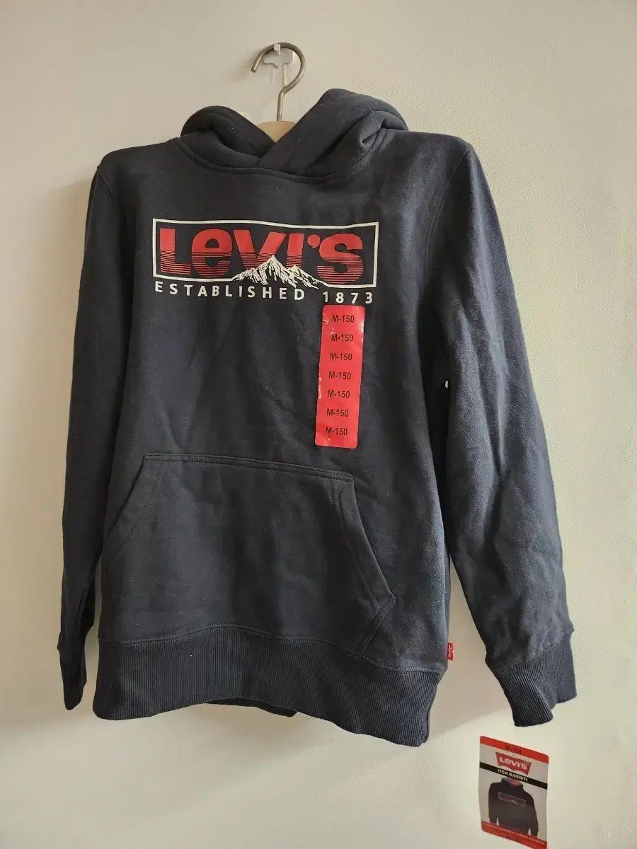 新作，人気SALE 正規品 新品 LEVI'S キッズ 裏起毛パーカー ジップアップ m 150 その他