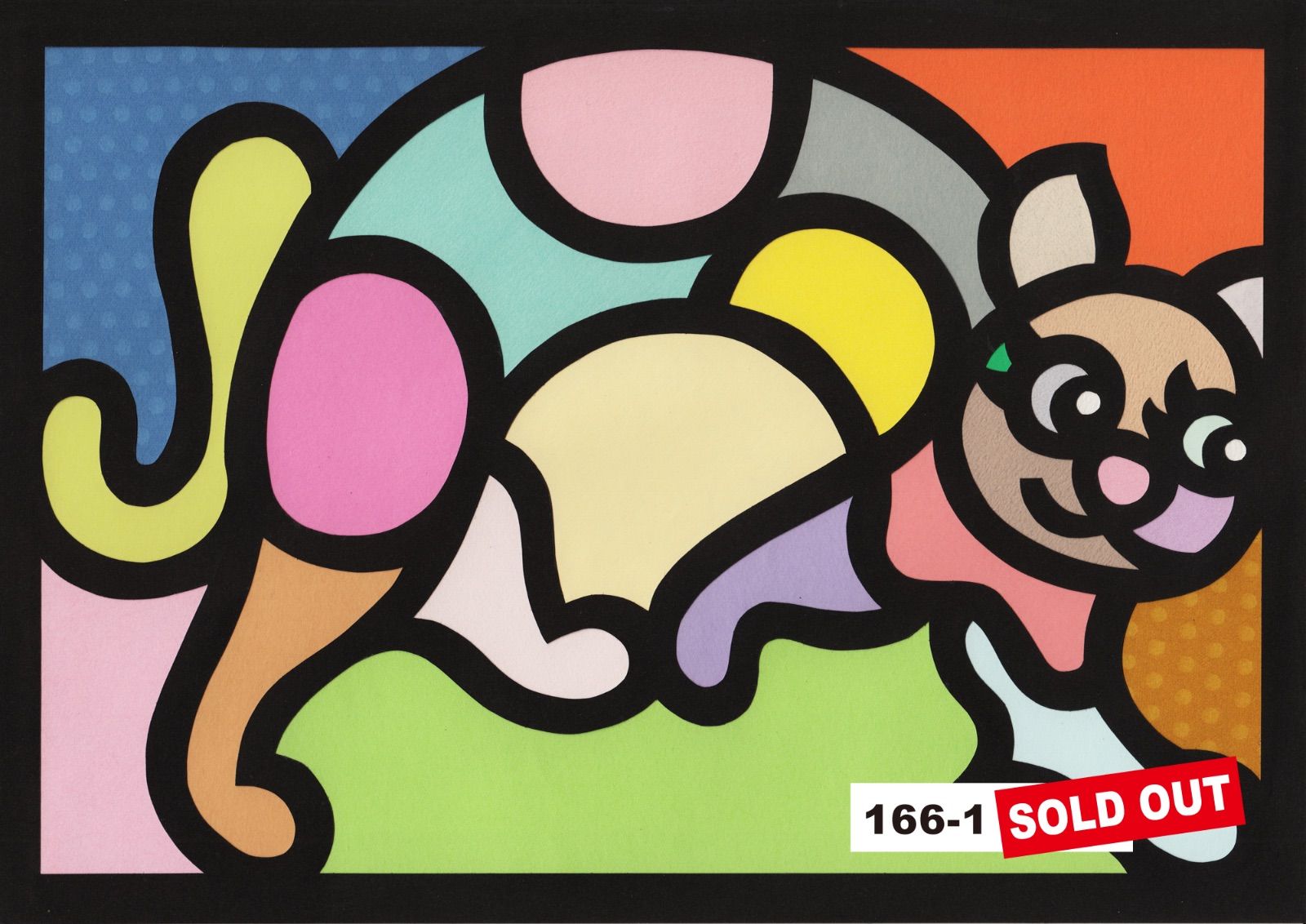 A4サイズ #191-1 “Cat Alphabet - Z” 2025 Original art コレクション