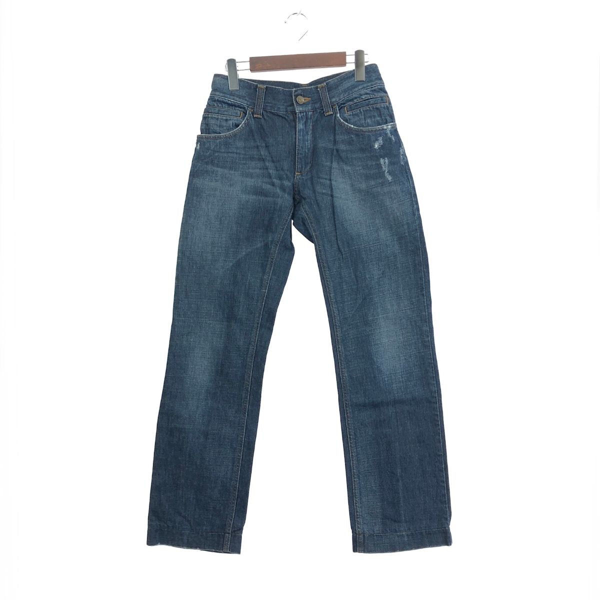 DOLCE&GABBANA ドルチェ&ガッバーナ ダメージ加工デニムパンツ サイズ