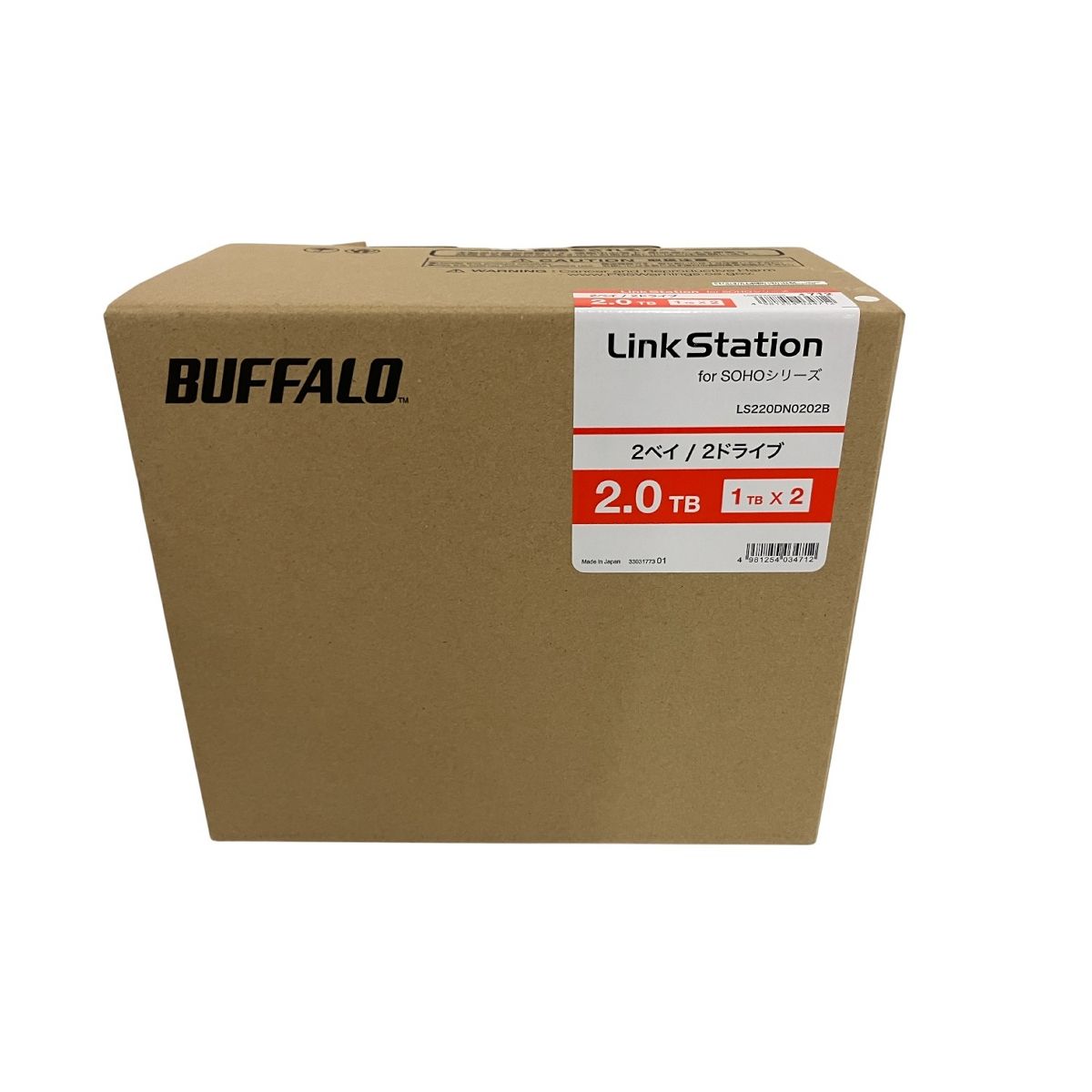 BUFFALO LinkStation for SOHOシリーズ 2ドライブ 2 0 TB