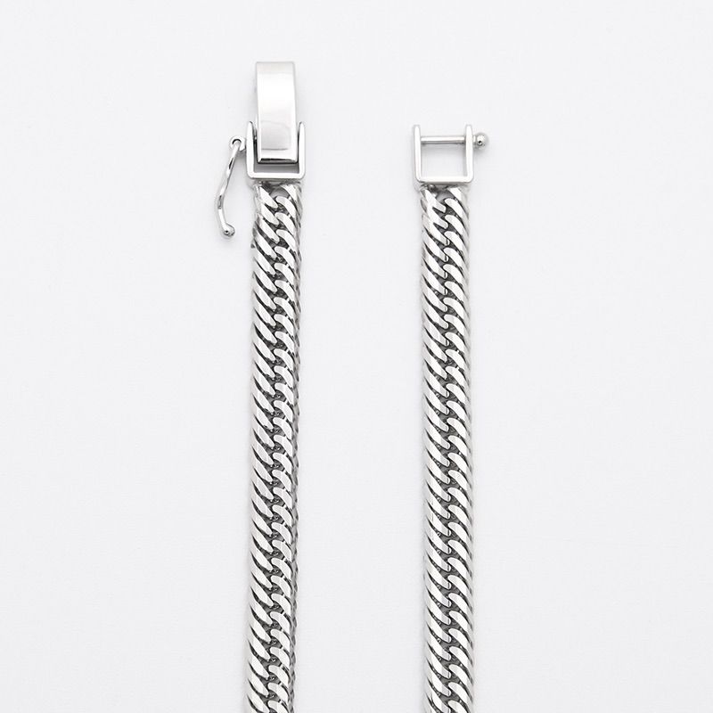 PT850(プラチナ) 喜平ネックレス 12面カットトリプル 30.5g 50cm 新品