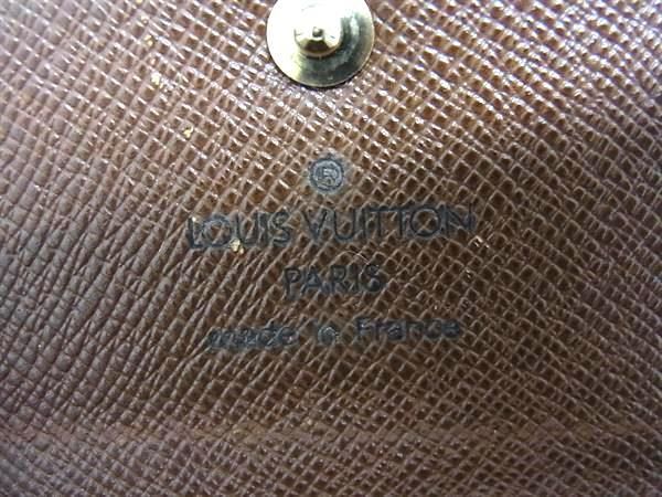 LOUIS VUITTON ルイヴィトン キーケース モノグラム ミュルティクレ4 M 62631 ブラウン PVC レザー ユニセックス ゴールド金具