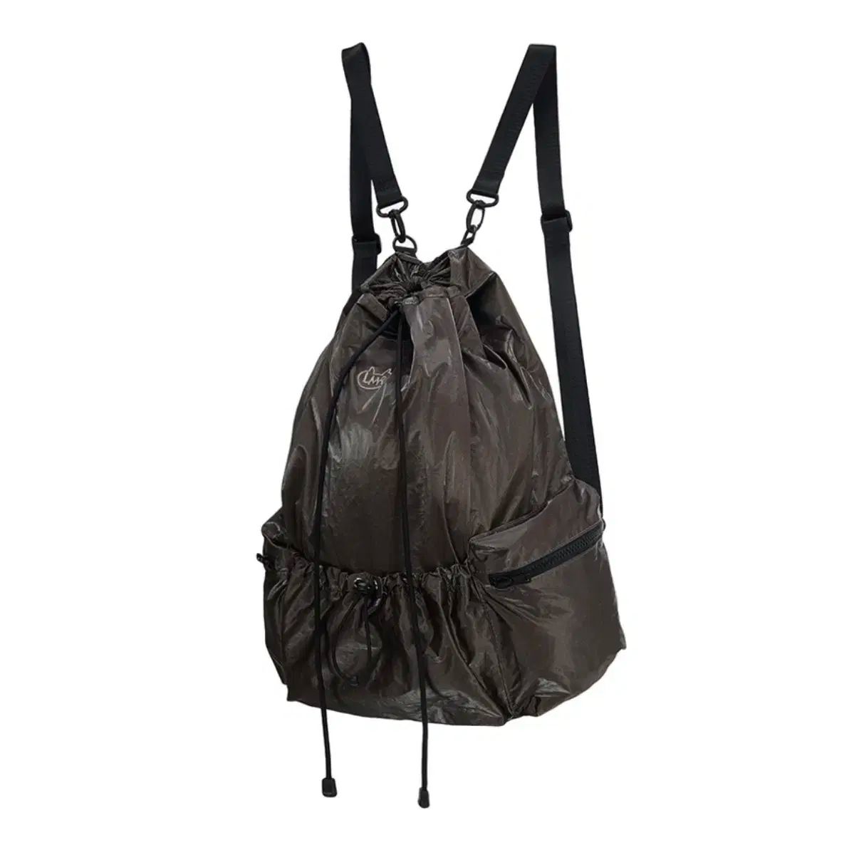 LMRシンボルロゴタイベックスシャーリングバッグ ブラック