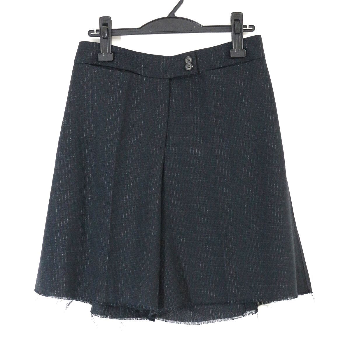 Maison Martin Margiela メゾンマルタンマルジェラ 2001AW カットオフデザイン絣ショートパンツ 40 301P065307