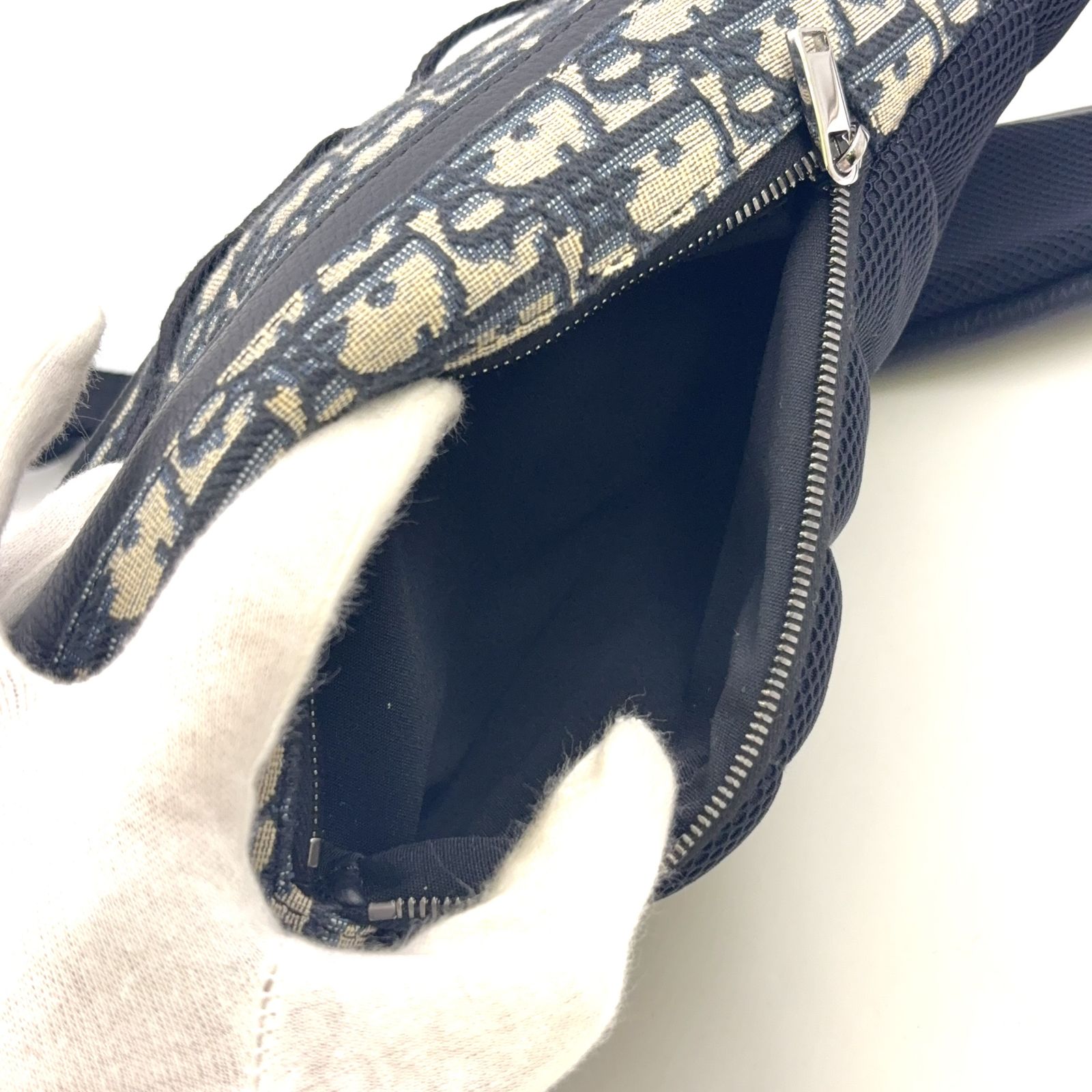 オブリーク レザー×キャンバス