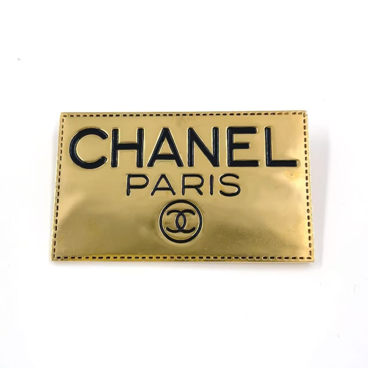 CHANEL 1900S ロゴ プレート ココマーク GP ゴールド その他