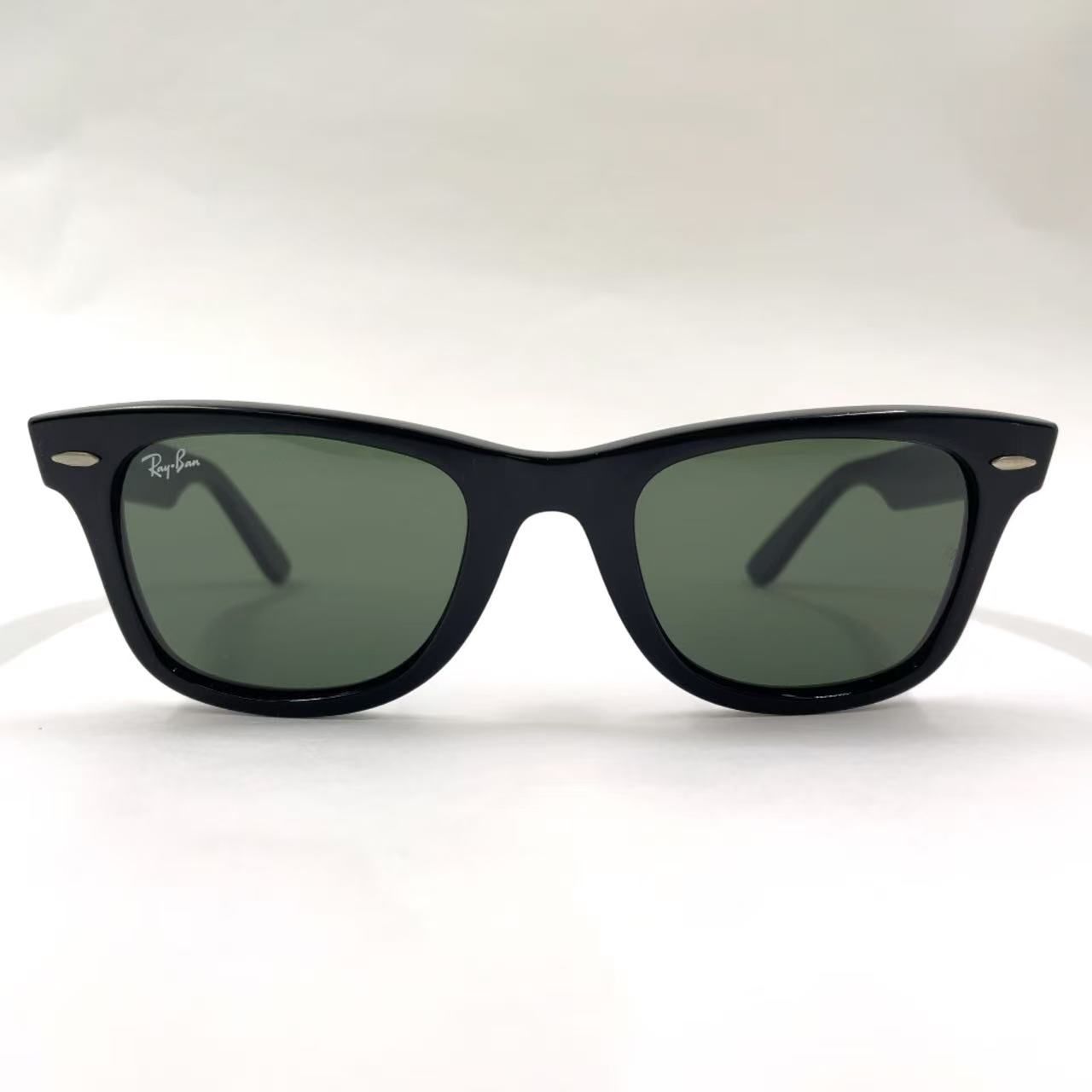 Ray-Ban WAYFARER RB2140-F プラスチック ブラック サングラス シルバー