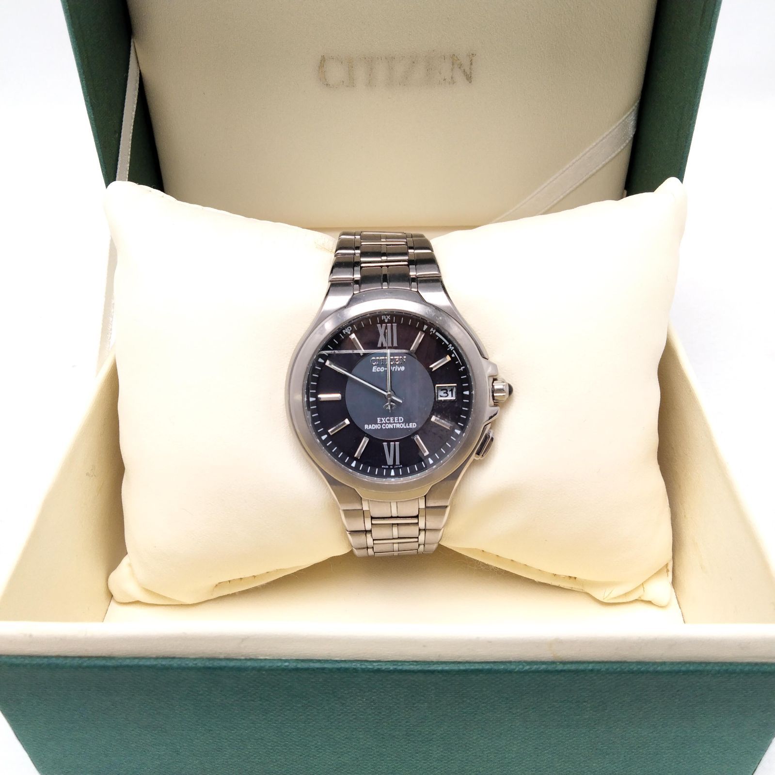 ️CITIZEN ️シチズン エクシード EBG 74 2061 電波時計 ソーラー