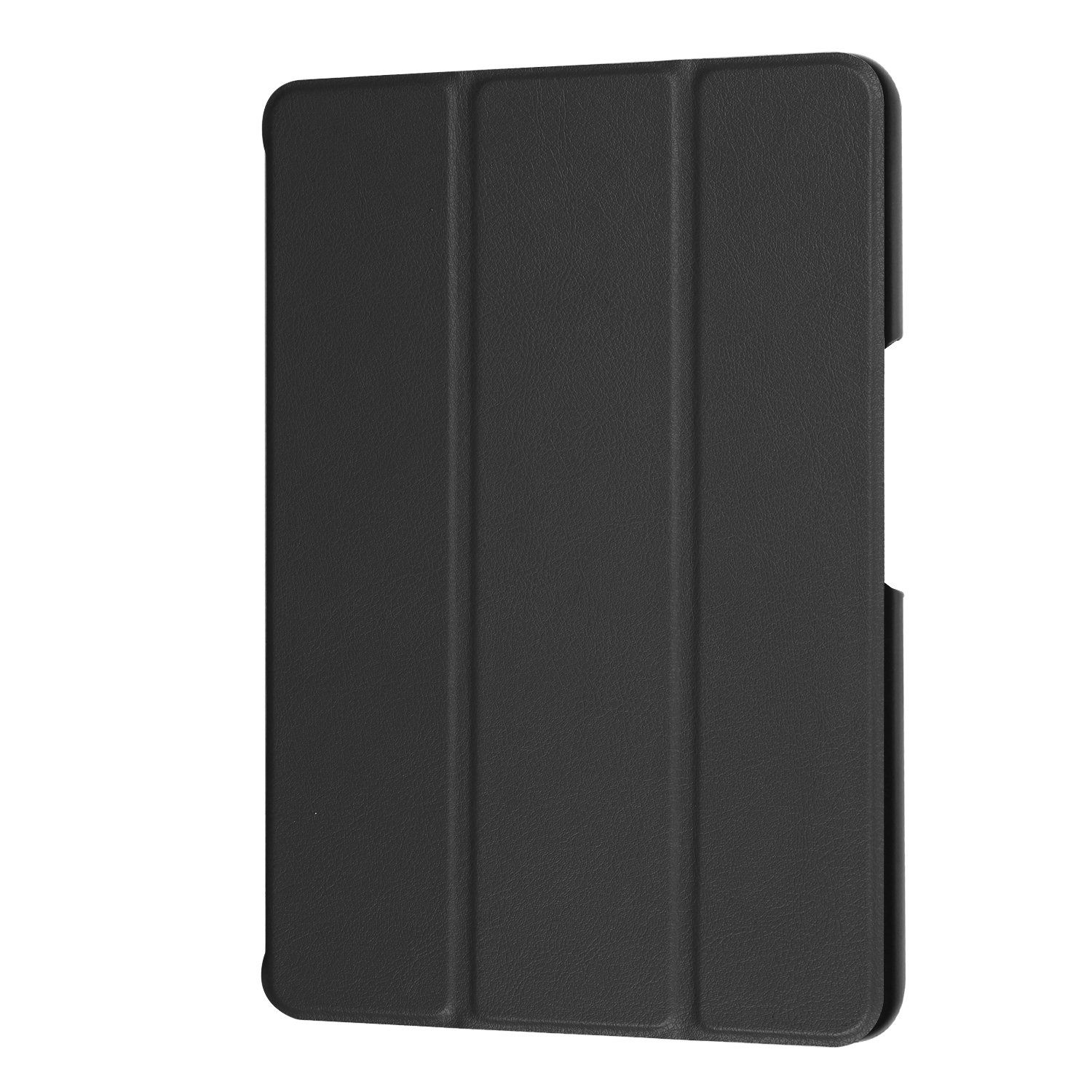 PCATEC ASUS ZenPad 3 Z 581 KL 8 0インチ ケース 三つ折 カバー 薄型 軽量型 スタンド機能 PUレザーケース ブラック