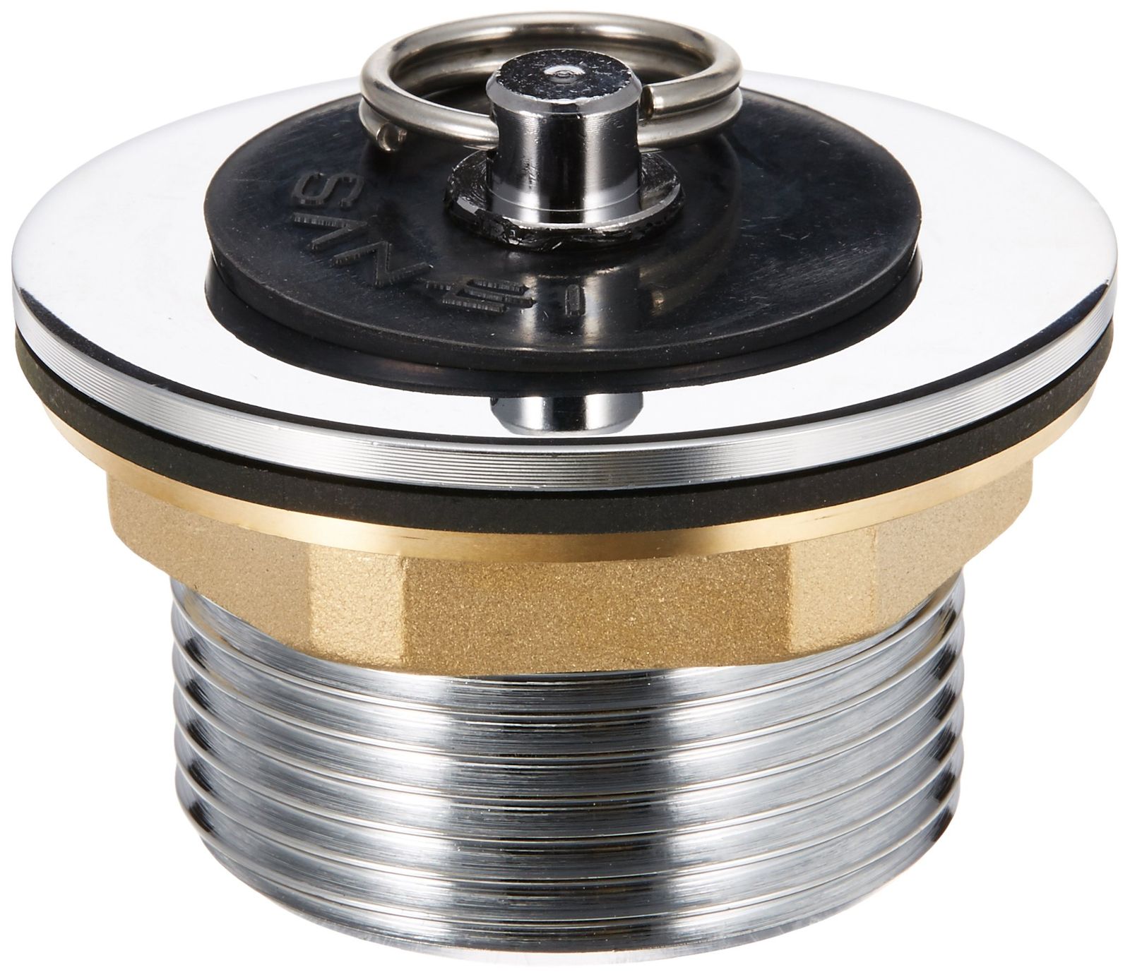 SANEI サンエイ ゴム栓付き風呂栓 ネジ付き H 21 30 呼び30