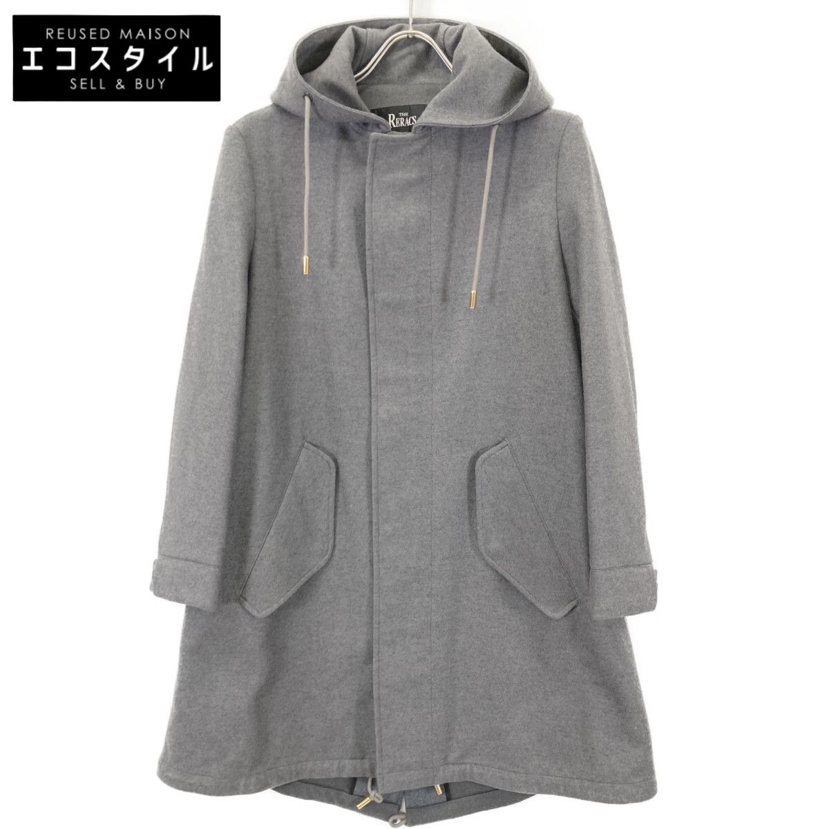 THE RERACS (ザ リラクス) チェスター コート 18FW ウール TIME SALE] THE RERACS ザ リラクス メルトンウール チェスター