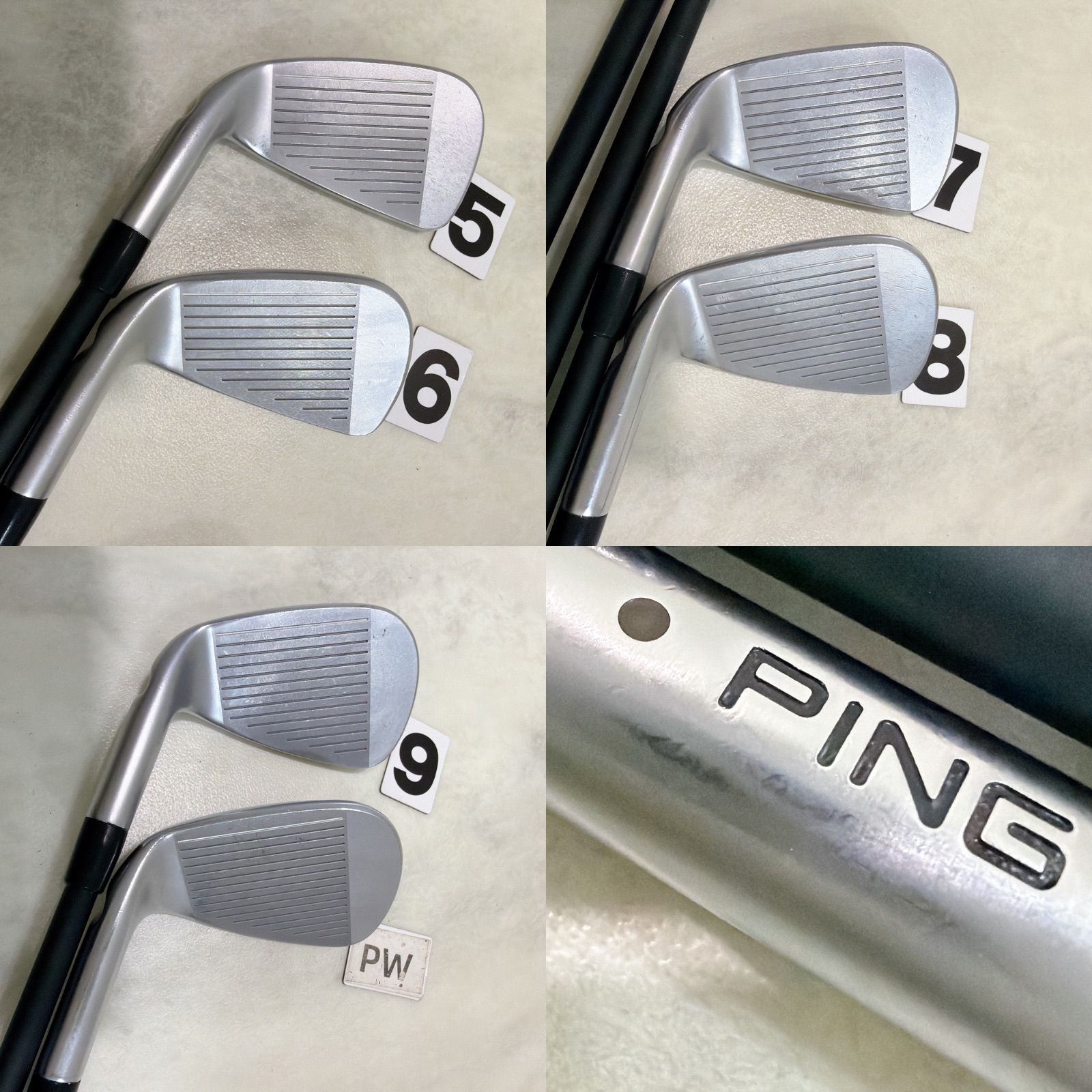 PING i210 アイアン 5-PW 計6本セット TRAVIL 105 名器 PING i210 アイアン 5-PW 計6本セット TRAVIL 105 S メンズ 右