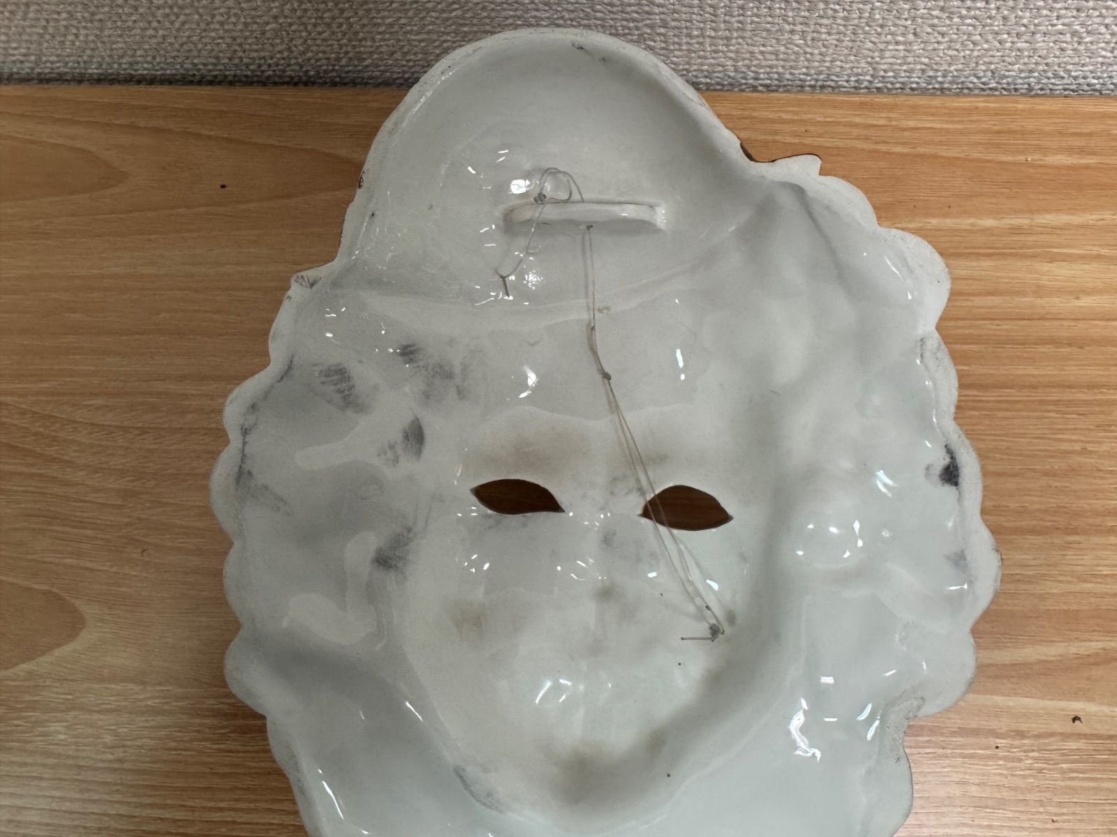 掛け置物 ピエロ オブジェ アンティーク風 - メルカリ