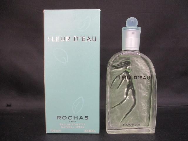 残9割 香水 レディース ROCHAS ロシャス FLEUR D EAU フルール ド オウ 100 ml オーデトワレ