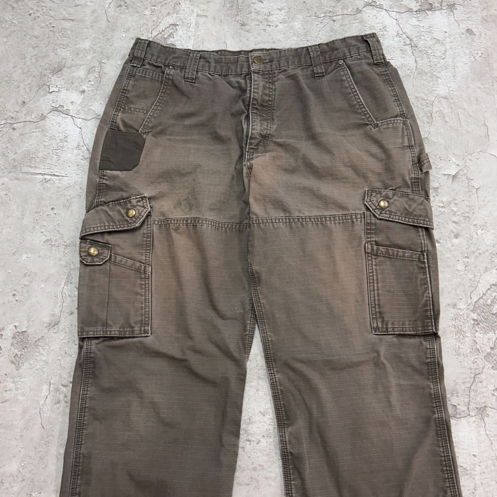 Carhartt カーハート ダブルニーカーゴワークパンツ リップストップ 