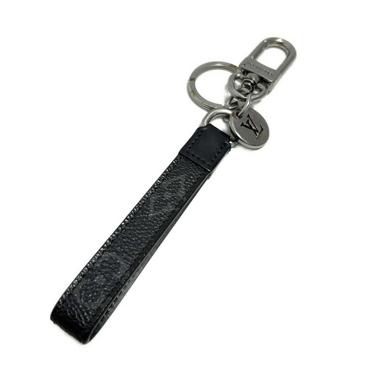 ルイヴィトン キーホルダー チャーム モノグラムエクリプス キャンバス ポルトクレドラゴンヌ M61950 モノグラム･エクリプス