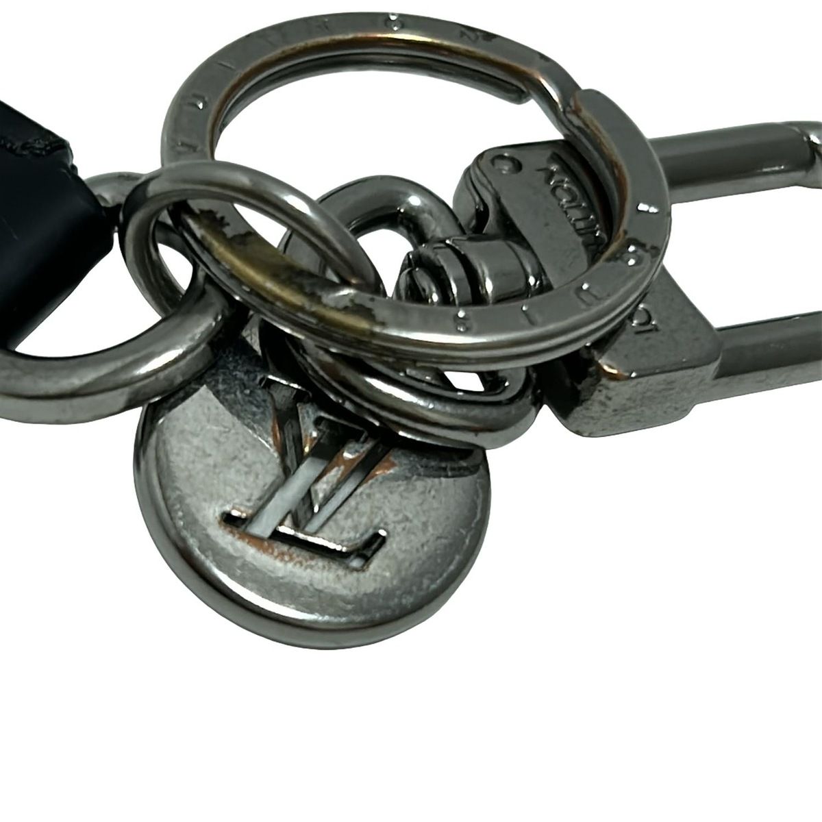  ルイヴィトン キーホルダー チャーム モノグラムエクリプス キャンバス ポルトクレドラゴンヌ M 61950 モノグラム･エクリプス キーホルダー キーリング 小物