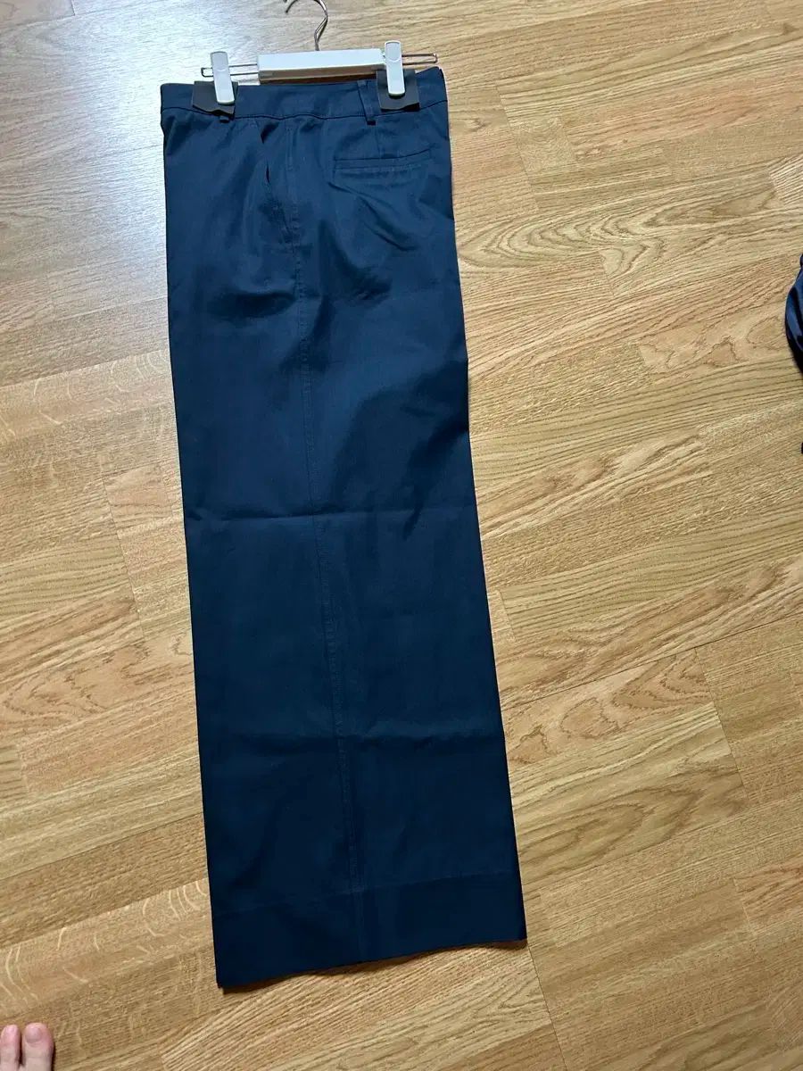 ORR コットン ワイドパンツ ネイビー ラージ